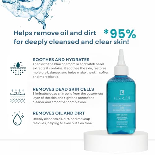 LICAPE¢ç Pore Astringent, Purifying and Oil Balancing Tonic 200ml