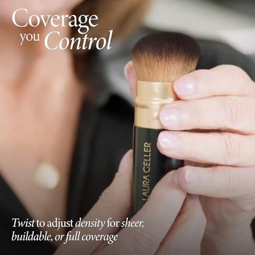 Retractable Airbrush Kabuki Brush - Flawless Foundation Application