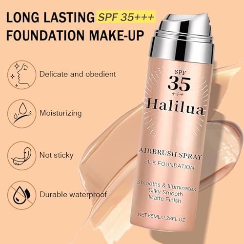 Airbrush Foundation SPF 35 Full Coverage Mature Skin