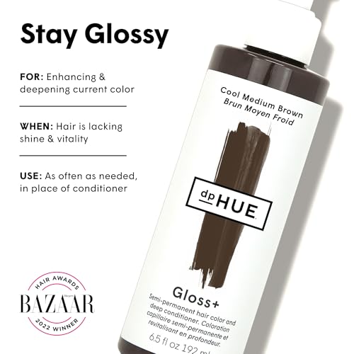 dpHUE Gloss+ Cool Medium Brown Semi-Permanent Hair Dye