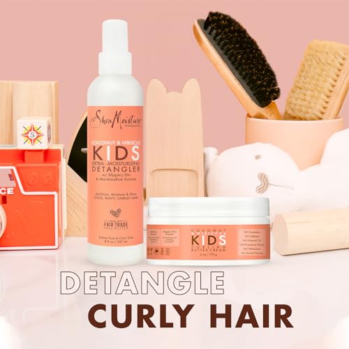 SheaMoisture Kids Detangler Spray + Curl Cream Coconut Hibiscus