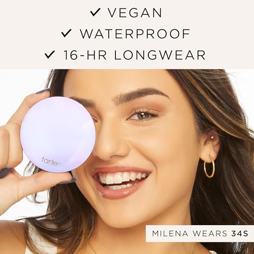 Tarte Face Tape Pressed Powder Medium Neutral 35N - Waterproof, Mattifying, Hydrating Makeup