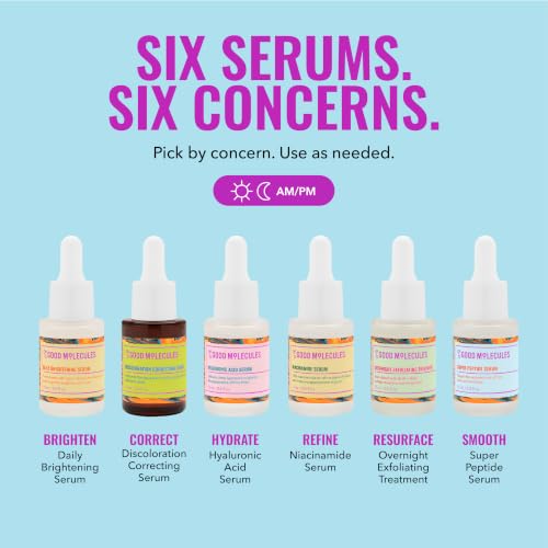 Good Molecules Super Serums Discovery Set – 6 Mini Serums