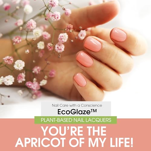 China Glaze Apricot of My Life Nail Polish, Quick Dry & Vegan