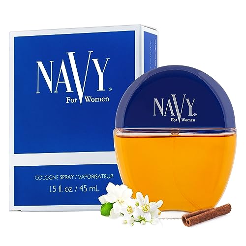 Dana Navy Cologne Spray for Women 1.5 Fl Oz - Classic Floral Fragrance