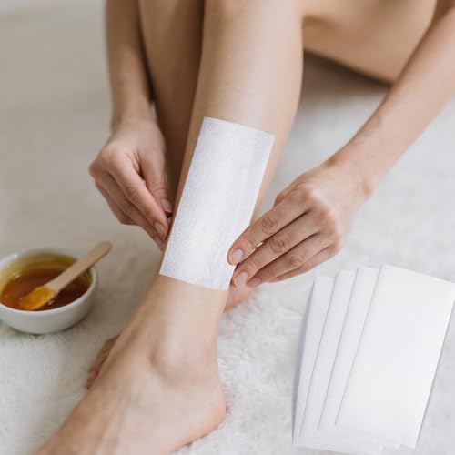 Wax Strips for Hair Removal 90 Yards - Non-Woven Wax Strip Roll | Pain-Free for Body, Face & Legs