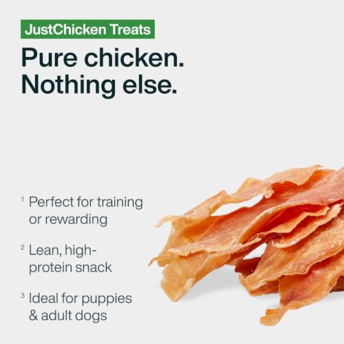 Just Food for Dogs Chicken Breast Jerky Treats, 5 oz