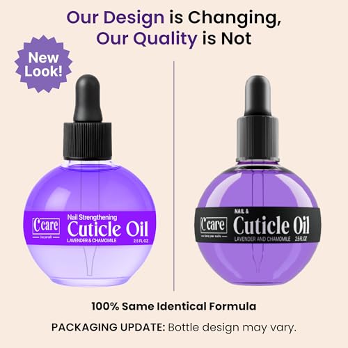 C CARE Cuticle Oil - Lavender & Chamomile, 2.5 oz