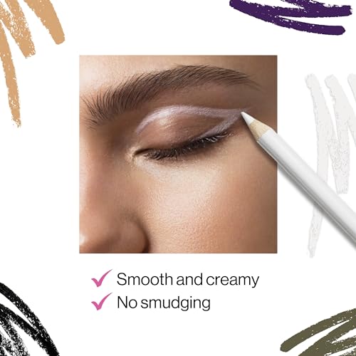 wet n wild Color Icon Kohl Eyeliner Pencil - Rich Hyper-Pigmented Color, Smooth Creamy Application, Long-Wearing Matte Finish Versatility, Cruelty-Free & Vegan - Baby's Got Black