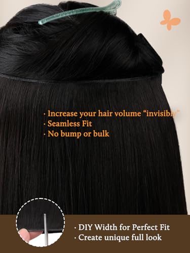 Human Hair Tape-In Extensions 14 Inch 50g Seamless Weft Hair Extensions