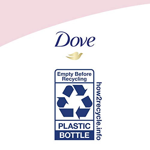 Dove Body Wash 100% Gentle Cleansers, Sulfate Free Peony and Rose Oil Effectively Washes Away Bacteria While Nourishing Your Skin, 22 Fl Oz (Pack of 4)