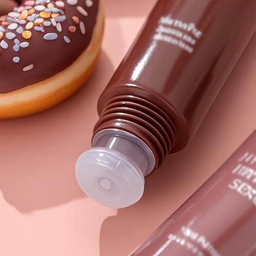 4-Color Tinted Lip Gloss Set with Hydrating Serum