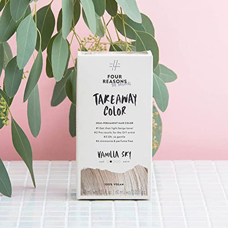 Four Reasons TakeAway Vanilla Sky Demi Permanent Hair Dye - Beige Blonde