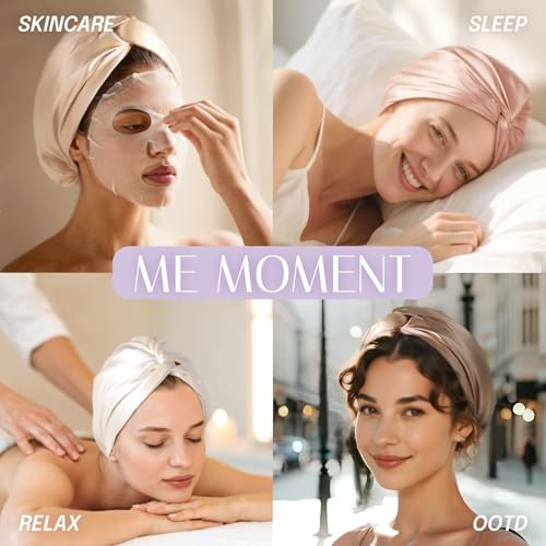 Silk Bonnet for Sleeping | 22 Momme Mulberry Silk Hair Care