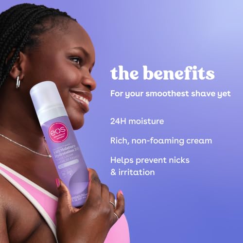 Eos Shea Better Shave Cream for Women - Lavender 7 Fl Oz Pack of 2