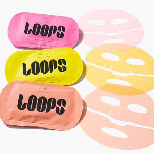 LOOPS Gang Mask Set ? Weekly Reset for Rejuvenation, Double Take for Skin, Sunrise Service for ? Hydrating and Pore Refining ? Safe for Sensitive Skin - Gifts for Women, Stocking Stuffer
