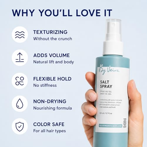 Salt Spray for Hair - Texturizing Beach Waves & Volume