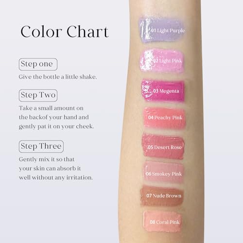 KYDA Liquid Blush – Dewy Buildable Cheek Color, Desert Rose