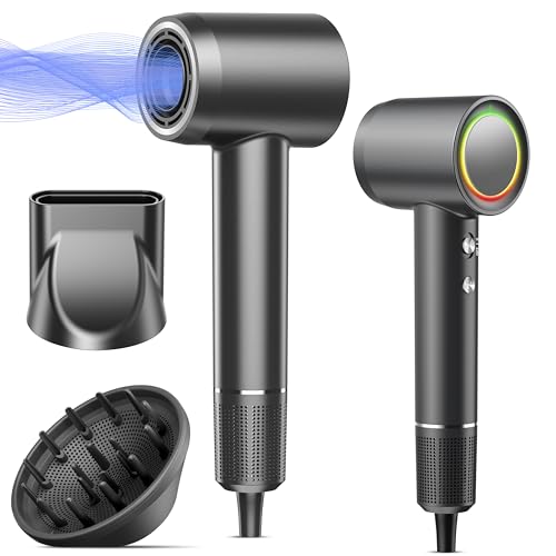 OIMYE Professional Ionic Hair Dryer - 160,000 RPM Fast Drying