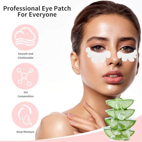 50 Pairs Lint-Free Eye Gel Pads for Lash Extensions
