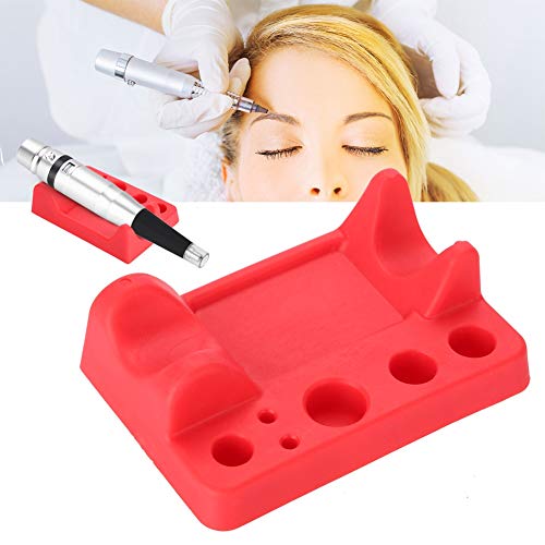 Red Silicone Tattoo Ink Cup Holder Stand 9x6.5cm