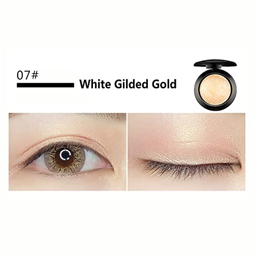 Baked Eye Shadow Palette - Metallic Glitter Powder