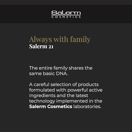 Salerm - Hydrating Shampoo 21 Silk Protein - 1000 ml - for Dry and Damaged Hair - with Silk Proteins - Nourishes, Repairs, and Revitalizes Hair - Heat Protection
