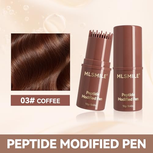 2-in-1 Waterproof Hair Dye Comb for Gray Roots Touch Up