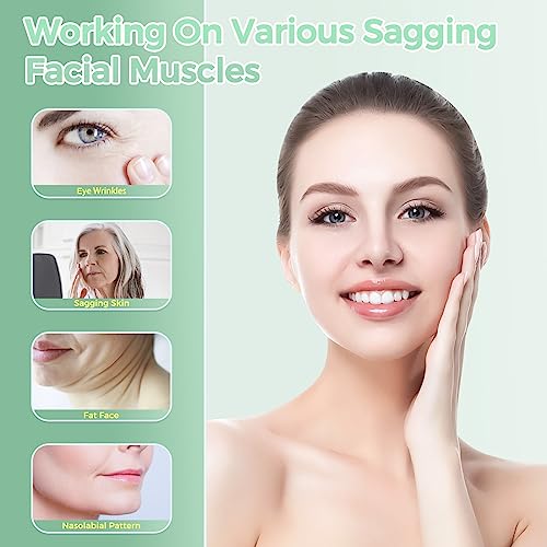 Invisible Face Lifting Tape, 60Pcs Face Lift Tape, Facelift Tape for Face Invisible with 8 Strings, Facial Lift Strips and Bands for Sagging Skin, Makeup Face Neck Tape for Eyes and Brows