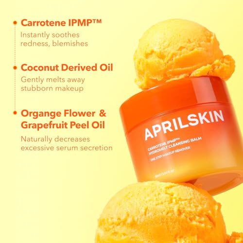 APRILSKIN Carrotene Cleansing Balm 3.04oz | Acne & Blackhead Care