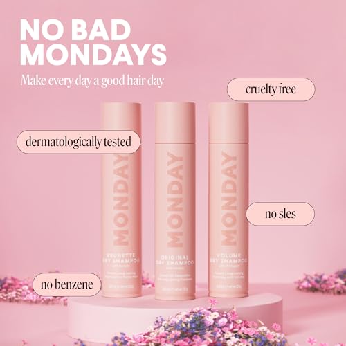 MONDAY HAIRCARE ORIGINAL Dry Shampoo with Keratin - 200 mL