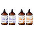 Everyone 3-in-1 Soap, Body Wash, Bubble Bath, Shampoo, 32 Ounce (Pack of 2), Lavender and Aloe & 3-in-1 Soap, Body Wash, Bubble Bath, Shampoo, 32 Ounce (Pack of 2), Citrus and Mint