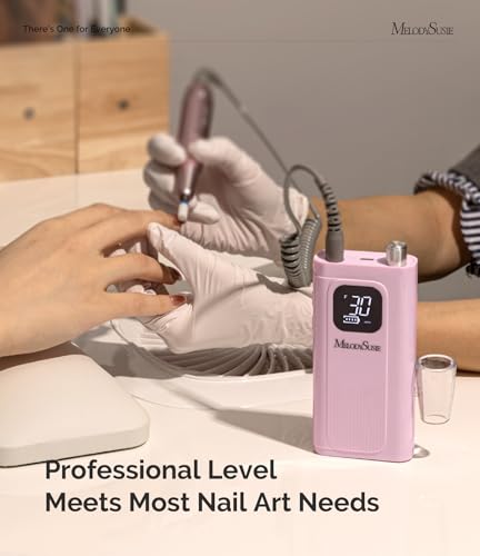 MelodySusie SC300F Rechargeable Nail Drill 30000RPM