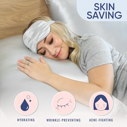 Blissy 22 Momme Mulberry Silk Pillowcase - Hair & Skin Care