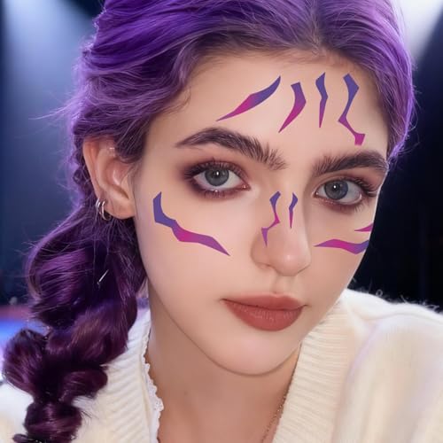 8-Sheet Rumi Temporary Tattoos | Waterproof Cosplay Costume