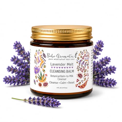 Lavender Melt Cleansing Balm | Balm-to-Milk Makeup Remover