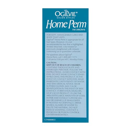 Ogilvie Original Home Perm Kit with Extra Body for Color-Treated Hair