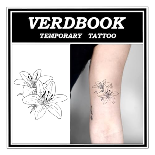Waterproof Semi-Permanent Tattoos for Adults – 2-Sheet Kit