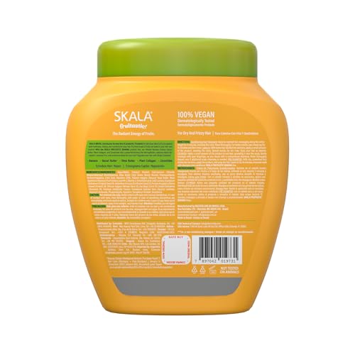 SKALA Banana 2-in-1 Hair Treatment & Leave-In Conditioner 35.2 oz Pack of 6