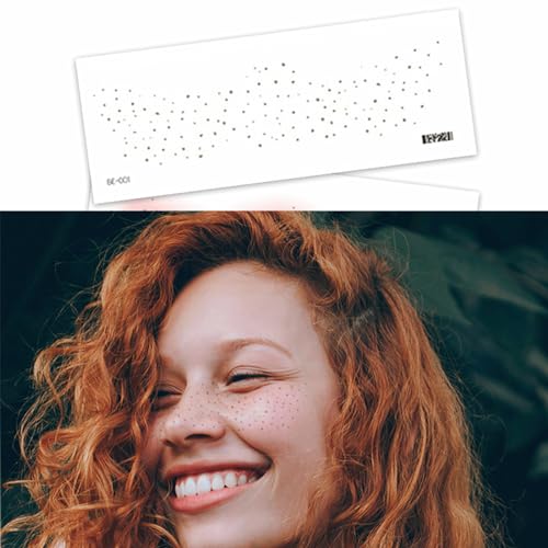 19Pcs Temporary Face Tattoos - Cute Designs for Festivals