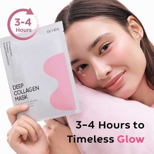 Deep Collagen Gel Mask ? Overnight Collagen Face Mask for Pore Minimizing and Firming, Niacinamide for skin radiant, korean skin care facial mask, 38g (1EA)
