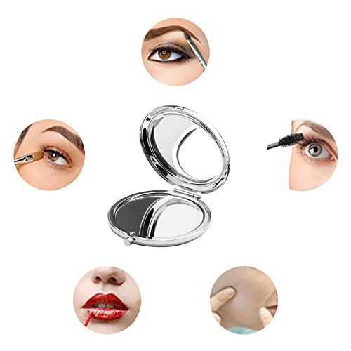 Zuo Bao Wedding Compact Mirror Bridesmaid Gift Maid of Honor Makeup Mirror Wedding Proposal Gift for Bridesmaid Flower Girl (Maid of Honor)