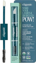 Cliganic Organic Castor Oil for Lashes & Brows – Refillable Wand