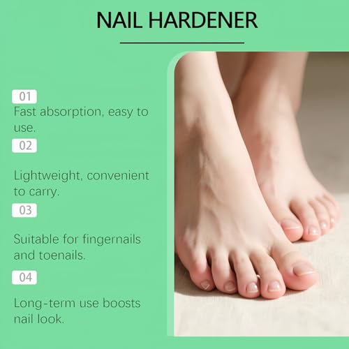 NovaCharm Hyaluronic Acid Nail Hardener - Strengthens Brittle Nails