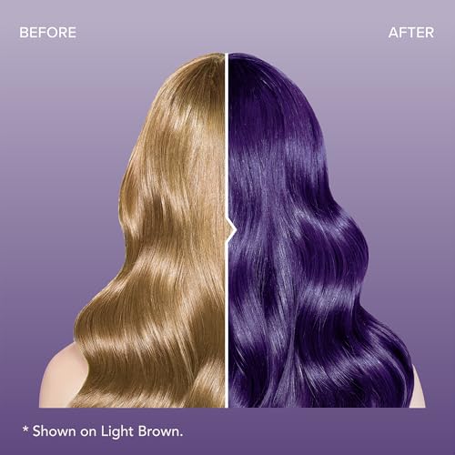 Splat Midnight Tanzanite Semi Permanent Hair Dye, No Bleach