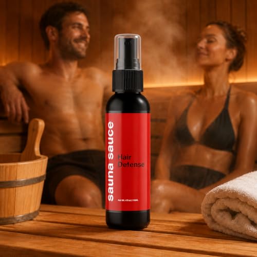 Anti-Frizz Sauna Hair Spray – Humidity Shield & Detangler