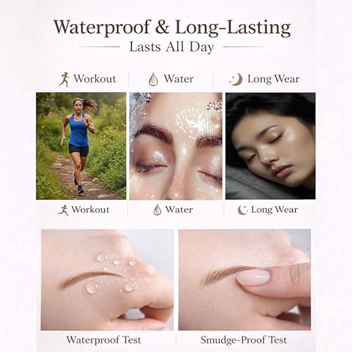 Microblading Eyebrow Pencil Waterproof Ultra-Fine Coffee