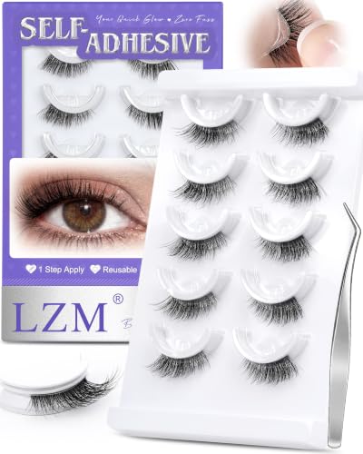 Self-Adhesive Eyelashes Press On Lashes 12mm Wispy