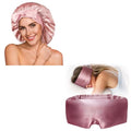 YFONG 1 pack silk bonnet+1 pack silk sleep mask