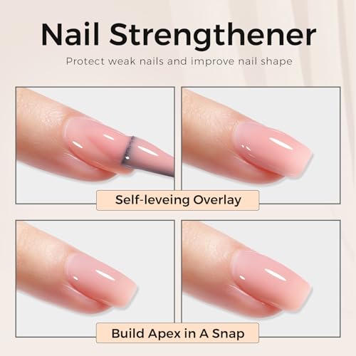 Pink Builder Gel for Nails - 5 in 1 UV Gel Polish & Nail Extension